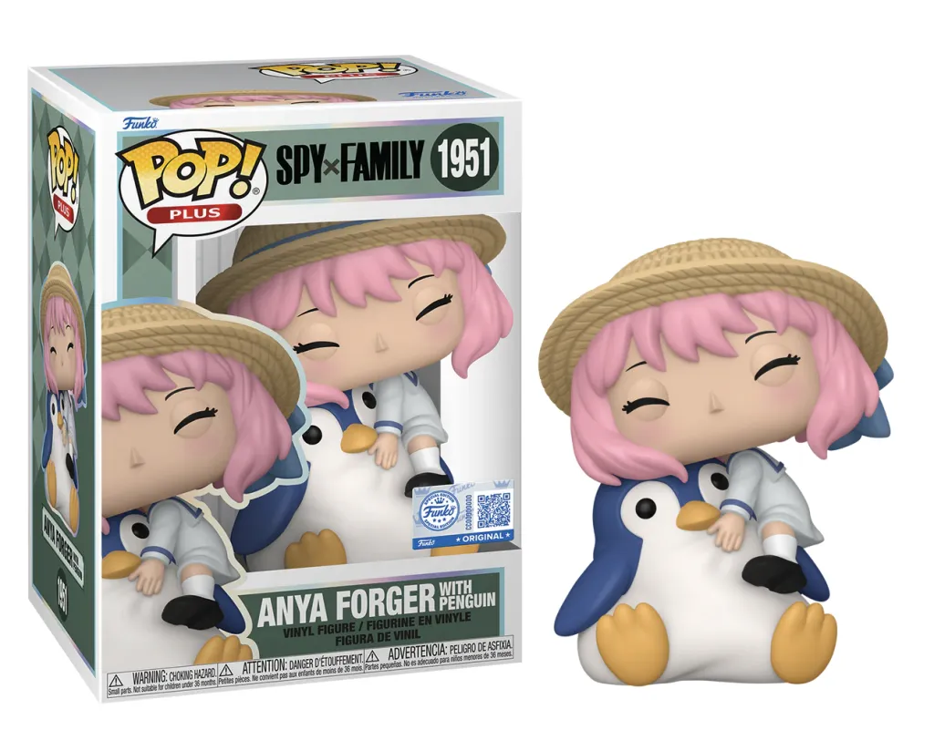 anya forger with penguin