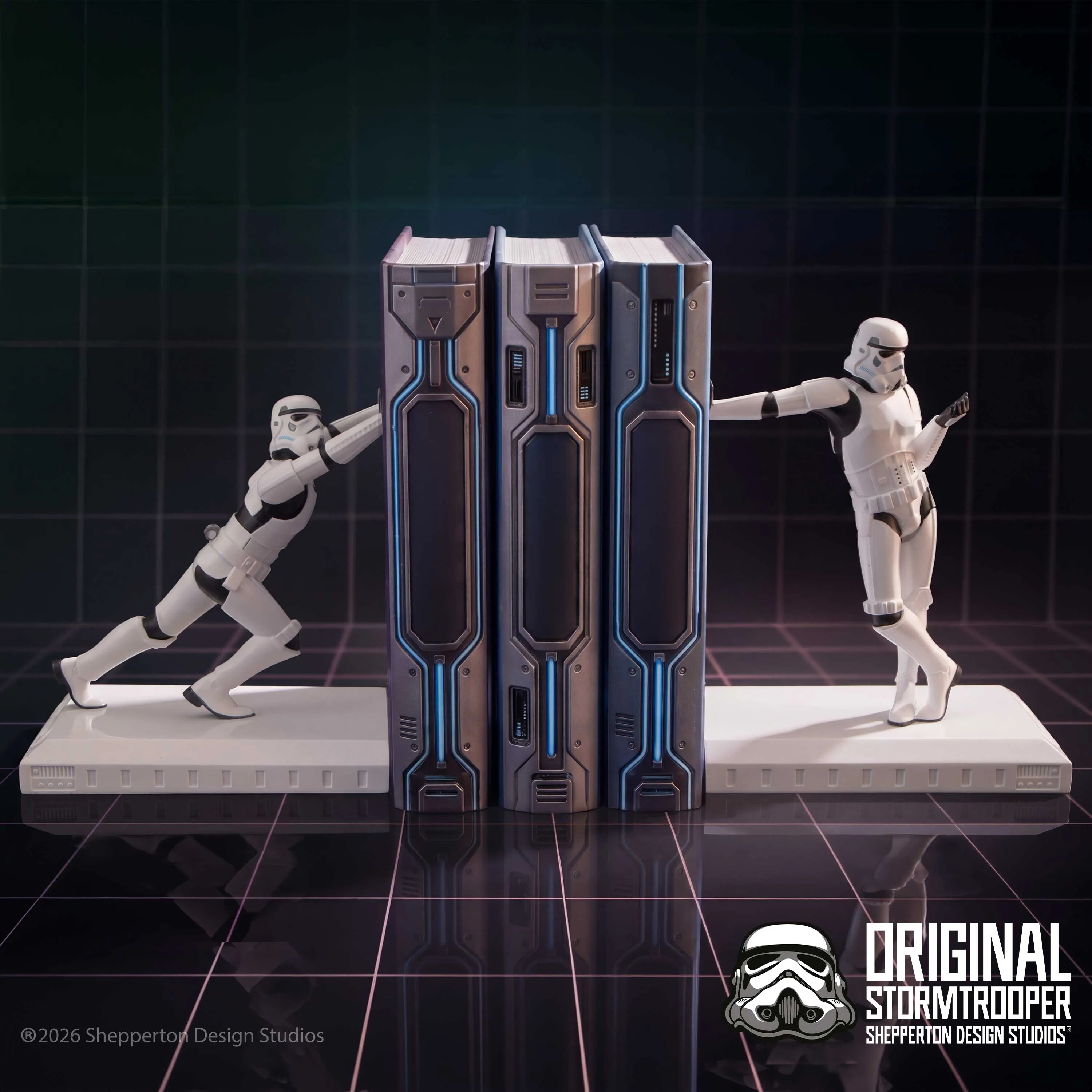 stormtrooper working hardly hard