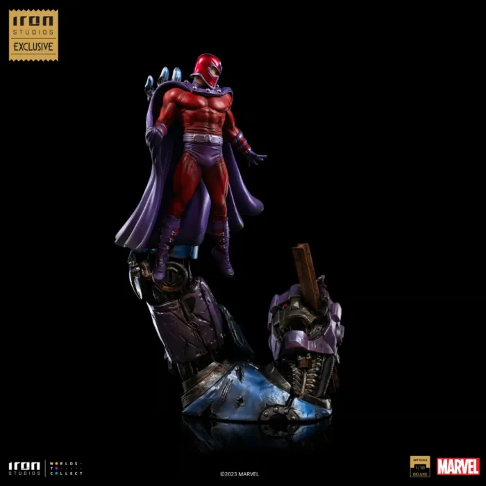 marvel-magneto vs sentinel-statue del. art scale 1/10 37cm 