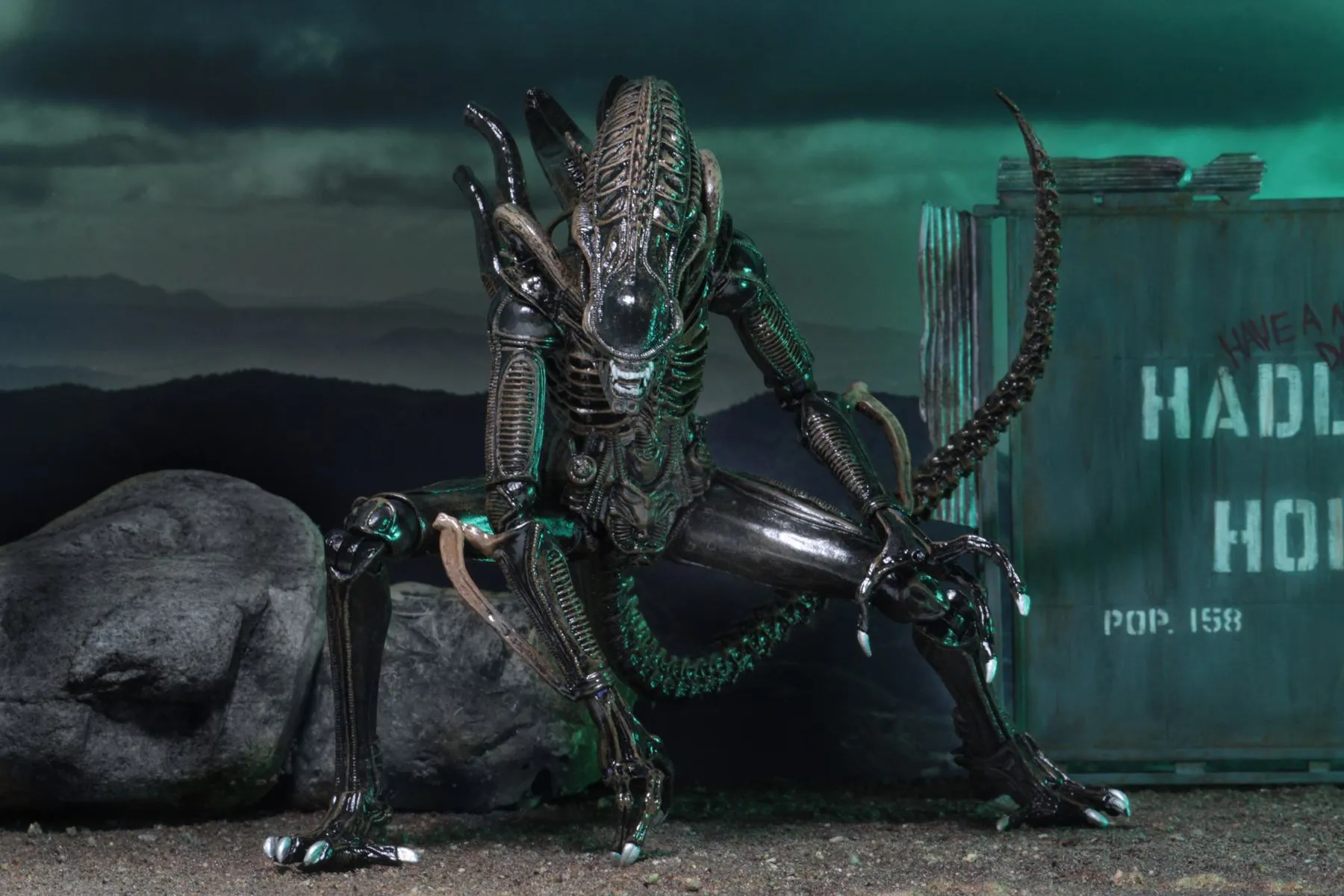 warrior alien brown
